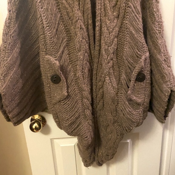 Elizabeth And James NWT $500 Cocoon Oatmeal Sweater/Cardigan - Picture 11 of 12